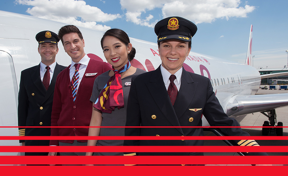 Group shot of Rouge flightcrew holding up their certification.